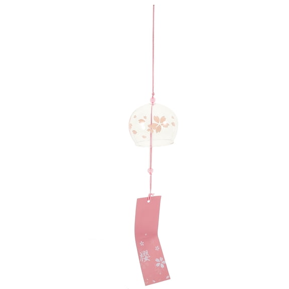 FOMIYES Japanese Wind Chime Mini Glass Multi 1Pcs Simple Bell