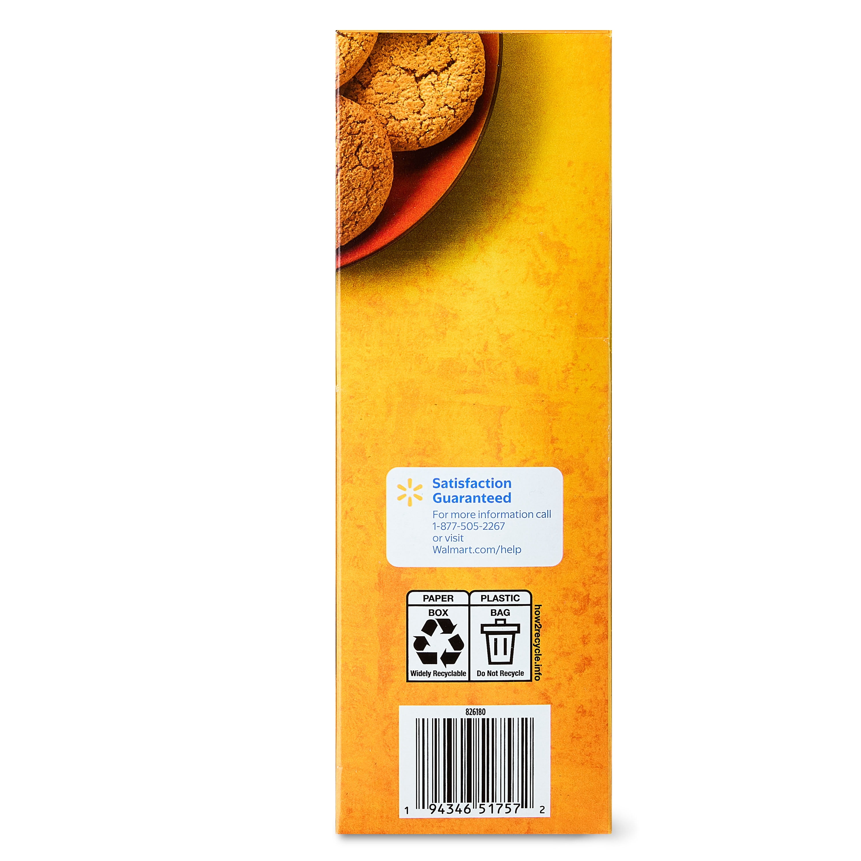 Great Value Baked Ginger Snap Cookies, 16 oz