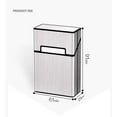 thumbnail image 3 of 2 Pack Cigarette Cases, Aluminum Cigarette Case Flip Holds 20 Cigarettes, Men and Women, 3 of 5