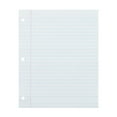 thumbnail image 3 of Ecology Recycled Filler Paper, White, 3-Hole Punched, 3/8" Ruled w/ Margin 8-1/2" x 11", 500 Sheets Per Pack, 2 Packs, 3 of 3