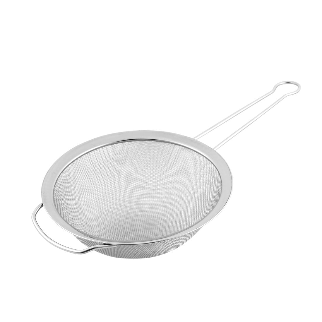 Silver Fine Wire Mesh Kitchen Sieve Set with Rim Prisma 8 cm of Stainless Steel BETOY Conical Strainer 