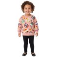 thumbnail image 3 of Hello Kitty Toddler Girl Long Sleeve Halloween Sweatshirt, Sizes 12M-5T, 3 of 5