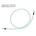 thumbnail image 3 of Cycling Sports Steel Wire Plastic Loop Cable Lock Security Bicycle Scooter Locking 100cm Blue, 3 of 7