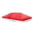 thumbnail image 5 of Yescom 9.5x19 Ft Pop Up Canopy Replacement Top Cover Gazebo Tent UV Sunshade Outdoor, 5 of 9