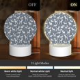 thumbnail image 3 of Daiia Poodle Dog Pattern Acrylic Night Light, LED Touch Light, Bedroom Night Light, Soft Glowing Lamp Perfect Gift for Mother's Day, Birthday, or Christmas, 3 of 9