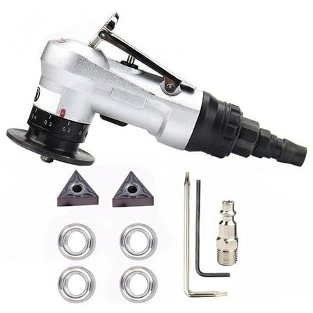 

Xigeapg Manual Pneumatic Chamfering Machine Linear Chamfering Tools 45 Degree Metal Trimming Arc Corner Deburring Kit