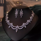thumbnail image 4 of Collar nupcial, joyería de alta calidad, accesorios de vestido de circón de lujo ligero, conjunto de pendientes de joyería, adornos, 4 of 5
