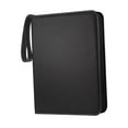 thumbnail image 3 of Carpeta de libros de tarjetas, tarjeta fotográfica, contenedor duradero estándar, protector, 9 bolsillos, álbum de tarjetas comerciales para álbum , negro un, 3 of 8