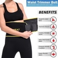 thumbnail image 5 of FITVALEN Sweat Waist Trainer Trimmer for Women Tummy Control Girdle Neoprene Ab Slimming Belt Sauna Suit, 5 of 7