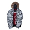 thumbnail image 4 of Chaqueta Tommy Hilfiger de tela ártica acolchada con esnórquel tipo bomber para hombre, 4 of 6