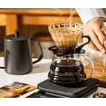thumbnail image 4 of Glass Coffee Server for Drip Coffee Maker, Standard Glass Coffee Carafe, Coffee Pot with Lid, Clear, 01 360ml(12oz), 4 of 4