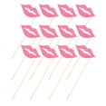 thumbnail image 2 of KAKOWELY 40 juegos de accesorios únicos para labios, accesorios creativos para fotos, labios de papel, accesorios decorativos para fiestas, 2 of 4