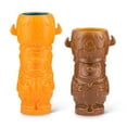 thumbnail image 1 of Geeki Tikis The Flintstones Ensemble de Tasses / Fred & Barney Tiki / Contient 28 Onces, 1 of 2