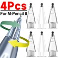 thumbnail image 2 of 4-1Pcs for Huawei M-Pencil 2 Generation Replacement Tablet Pen Nib Touch Screen Stylus Pen Tips for M-pencil 2 Replacable Nibs 1X Clear, 2 of 6