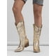 thumbnail image 1 of Women's Fashionable Over The Knee Western Boots With Chunky Heel And Embroidery Detail, Autumn & Winter, 1 of 4
