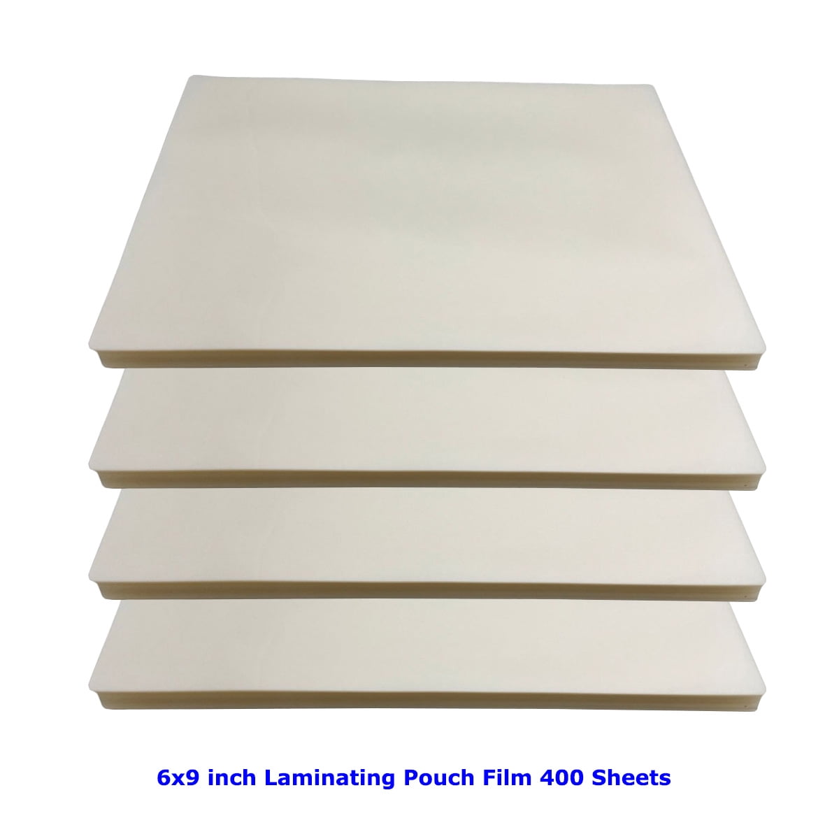INTSUPERMAI 6x9 inch PVC Thermal Laminating Pouch Film 400 Sheets