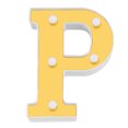 thumbnail image 1 of Amdohai Gold Electroplated Letter Lamp Warm White Constant Bright Birthday Party, 1 of 7