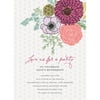 Botanical Posy Standard Party Invite