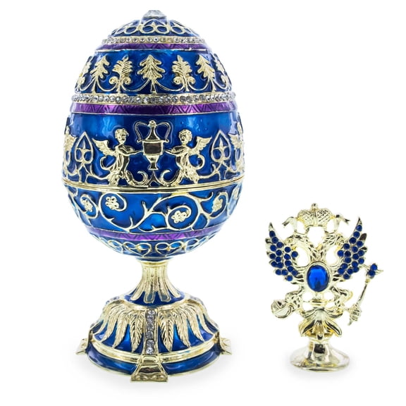 1912 Tsarevich Royal Imperial Easter Egg 5.5 Inches