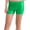 Green, variant on TSSOE Girls Boys Ballroom Hip Hop Shorts Glitter Checkered Print Elastic Waist Boxer Cut for Dance Parties Silver 7-8
