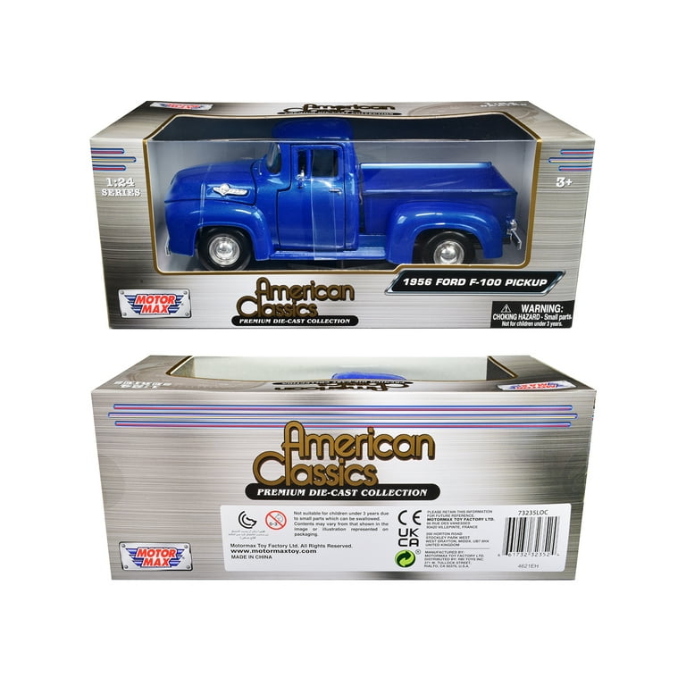 No185 ミニカー1/24 1956 FORD F-100 PICKUP Amazon.com: Motormax 1:24 1956 Ford F-100 PICKUP : Arts