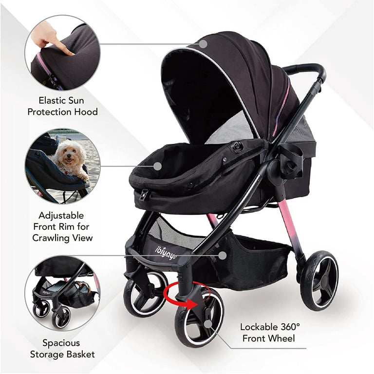 Ibiyaya elegant retro stroller cheap
