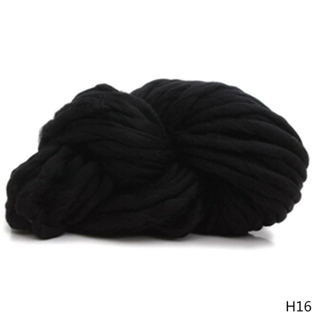 ZAXARRA DIY Fashion Super Soft Chunky Merino Wool Gaint Yarn Knitting Roving Crocheting