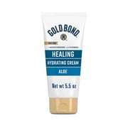 Gold Bond Healing Hydrating Lotion With Aloe Moisturizes, Heals and Smooths Dry Skin, Body Lotion, Delivers Immediate 24-Hour Hydration, Convenient Size, 5.5 oz