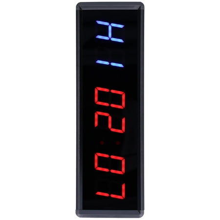 

Gym Timer LED Interval Timer Count Down/Up Clock With Remote For Outdoor Workout