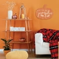 thumbnail image 3 of Hey There Pumpkin By Lux Me Designs Printed on Wood Pumpkin Wall Art-Orange, 3 of 3
