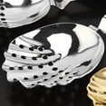 thumbnail image 4 of Vjnyvs Bartender Ice Strainer Stainless Steel Ice Spoon Filter Shell Shape Strainer Cocktail Strainer Professional Ice Cube Filter Spoon Home Kitchen Barware, 4 of 7