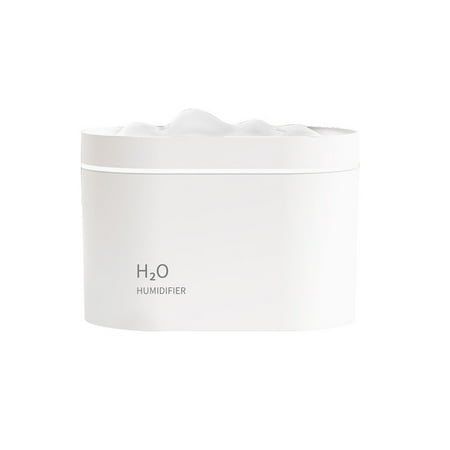 

YMH Rechargeable Humidifier Deep Moisturizing Flame-Retardant ABS 2000mAh Battery Powered 800ml Cool Mist Humidifier for Home Car Office Travel