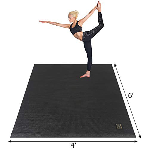 Women and Kids Stretching and Home Gym Equipment Pilates 72 x 24 x 0.5 inch Thick Workout Mats for Men Yoga Maximo Fitness Exercise Mat