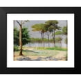 thumbnail image 2 of Rudolf Ribarz 24x19 Black Modern Framed Museum Art Print Titled - Walk in the Pine Grove, 2 of 5