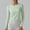 Green, variant on Clearance Mrasaso Long Sleeve Crop Workout Tops for Women Slim Basic Athletic Tee Shirts Cropped Running Gym Yoga Shirts