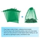 thumbnail image 3 of 25 piezas de bolsas de organza 6x8 bolsas de regalo con cordón bolsa de malla transparente verde hierba, 3 of 7