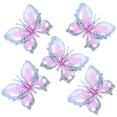 thumbnail image 2 of Miangastore 5Pcs Butterfly Foil Balloons Inflatable Balloons Butterfly Theme Birthday Party Decoration, 2 of 9
