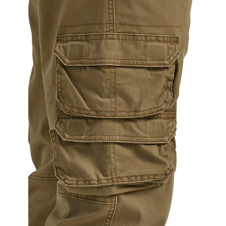 Wrangler® Men's Stretch Taper Leg Regular Fit Cargo Pant 