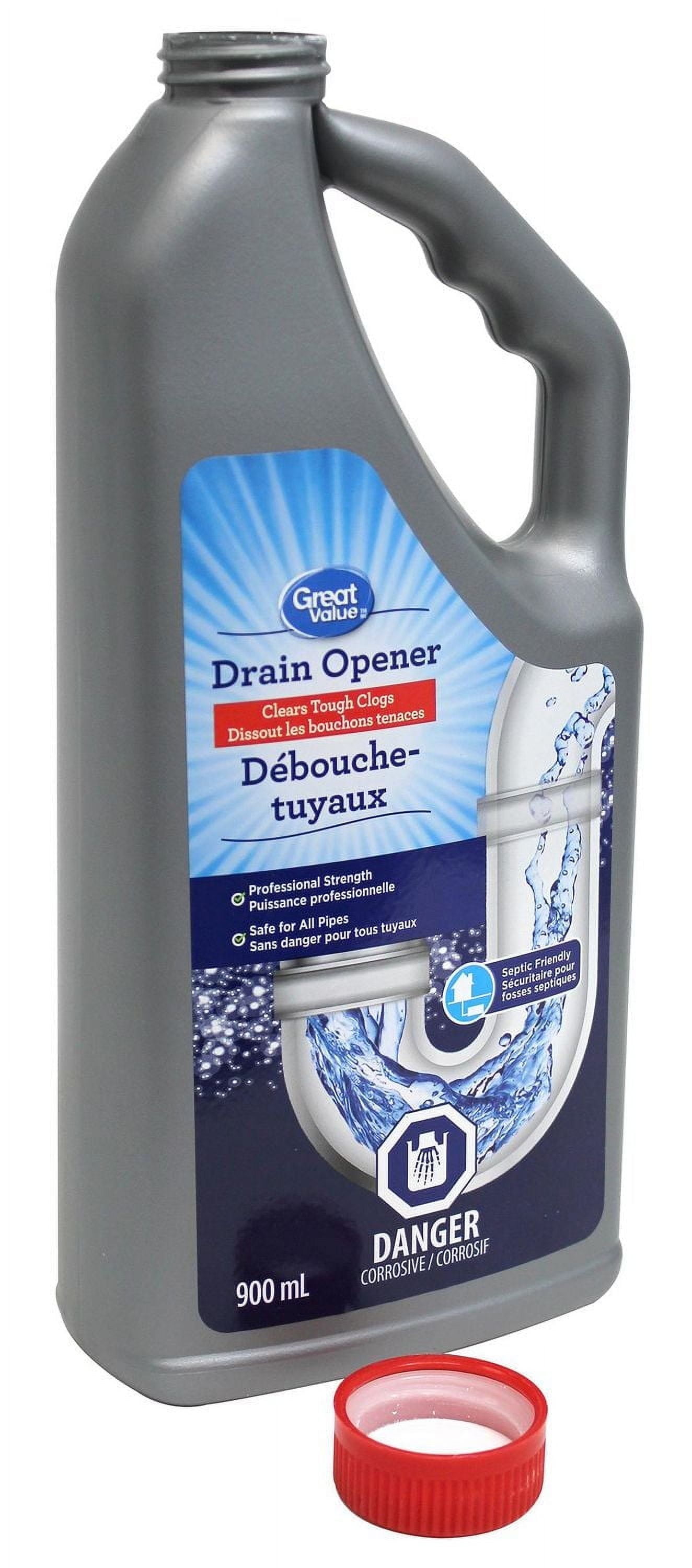 Great Value Drain Opener, 900 mL
