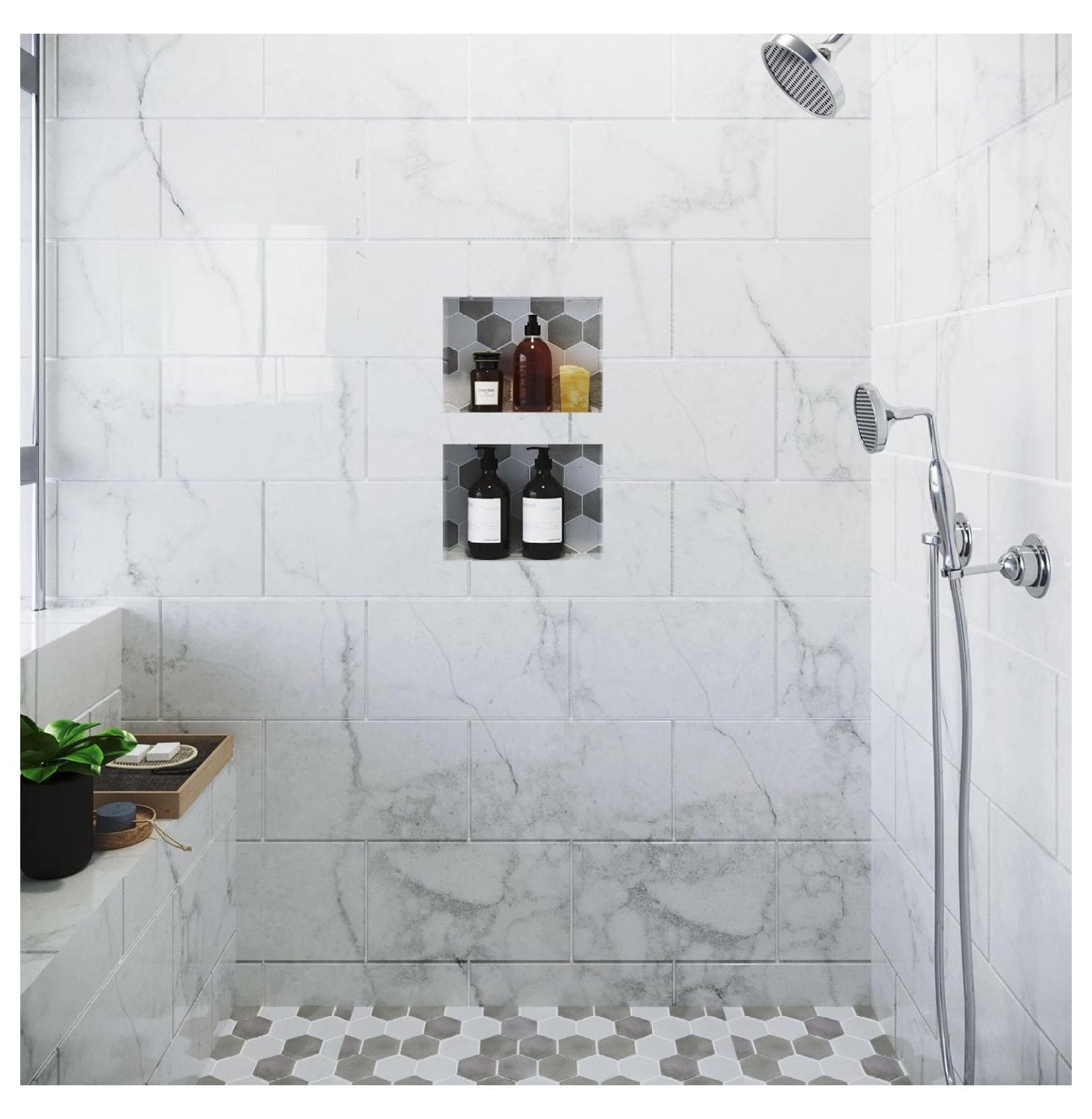 How To ake A Shower Shelf Insert at Evelyn Hapton blog