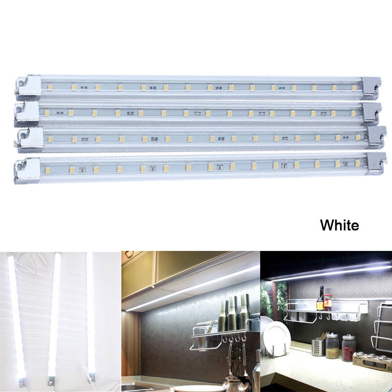 3W Kitchen LED Under Cabinet Lighting Kit Puck Lamp Bulb Energy Saving AC85-265V