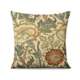 thumbnail image 2 of Vintage Flower Chinoiserie Cushion Covers, 16x16 Inch - Pack of 2 Spring-Summer Throw Pillows for Outdoor, Sofa, and Bedroom Decor - Elevate Your Interiors with a Burst of Color, 2 of 7