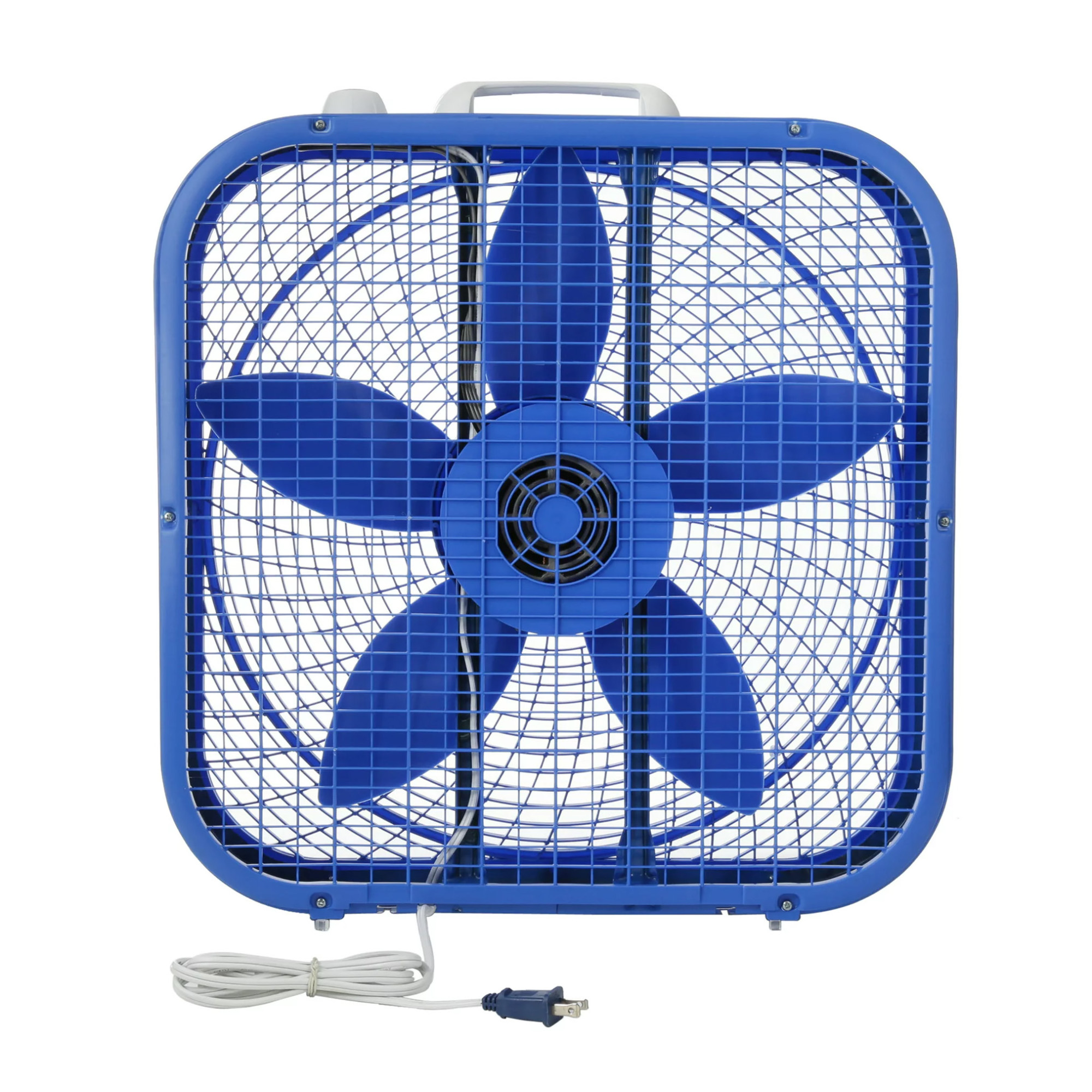 Lasko Cool Colors 20" Energy Efficient Box Fan, 3 Speeds, 22.5" H, Blue, B20308, New - image 4 of 6