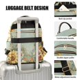 thumbnail image 4 of JIALIOU Mini Backpack Purse for Women Quilted Casual Daypack Small Travel Shoulder Bag, Vintage Sunflowers and Wildflower, 4 of 7