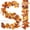 Brownyellow, variant on Minzimin 2Pack, 5.9FT/Pack Fall Garland for Mantle Indoor Outdoor Thanksgiving Christmas Decor