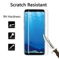 thumbnail image 4 of 2x Samsung Galaxy S8 Plus Screen Protector Glass Film Full Cover 3D Curved Case Friendly Screen Protector Tempered Glass for Samsung Galaxy S8 Plus Clear, 4 of 6