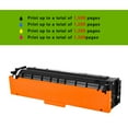 thumbnail image 3 of A AZTECH 10-Pack Compatible Toner Cartridge for Canon 054 LBP620 series imageCLASS MF640C MF642cdw series Printer with Chip (4*Black,2*Cyan,2*Magenta,2*Yellow), 3 of 11