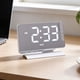 thumbnail image 5 of Reloj Despertador De Proyección Con 6 Niveles De Brillo, Proyector Giratorio De 180, Alarma Dual, Puertos De Carga USB, Pantalla LED Para Dormitorio Oficina, 5 of 7