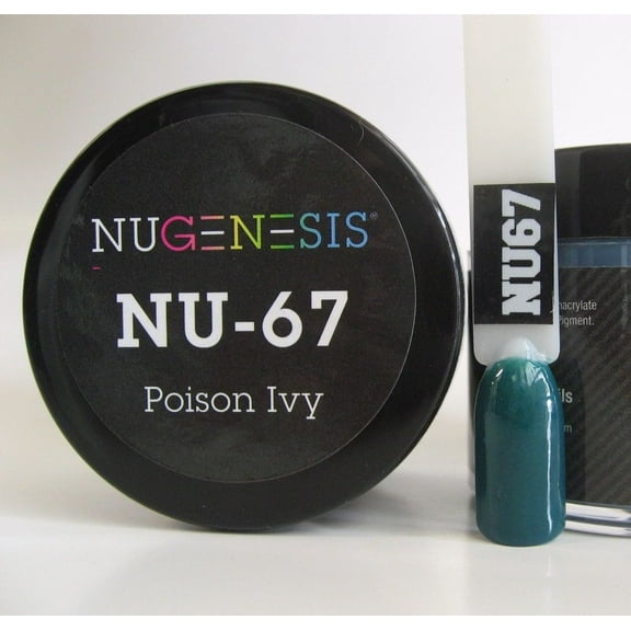 NUGENESIS Nail Color Dip Dipping Powder 1oz/jar - NU67 Poison Ivy