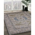 thumbnail image 2 of Ahgly Company Indoor Rectangle Mid-Century Modern Sandstone Brown Oriental Area Rugs, 4' x 6', 2 of 6